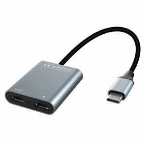 Cables & Connectors |  2 in 1 USB-C HUB Docking Station PD100W&Data Transfer 10Gbps for AR Glasses Cables & Connectors Cables & Connectors