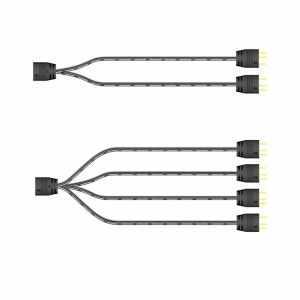 Cables & Connectors |  5V 3Pin Fan HUB Splitter Power Cable Extension Cord for Mainboard Cables & Connectors Cables & Connectors