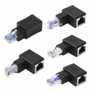 Cables & Connectors |  RJ45 Male To Female Converter Adapter for Cat5 Cat6 LAN Network Connector Cables & Connectors Cables & Connectors