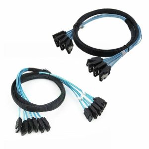 Cables & Connectors |  SATA III 6Gbps SAS Cable for Server SATA 7 Pin to SATA 7 Pin Data Cable  Cables & Connectors 0.5M