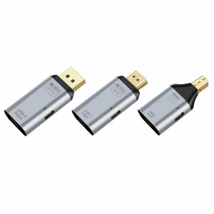 Cables & Connectors |  Type C Female to HDMI-compatible DisplayPort Male Adapter 4K 60Hz for PC Cables & Connectors Cables & Connectors