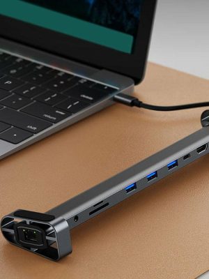 Cables & Connectors |  USB C Adapter 10-in-1 Multiport 100W PD RJ45 Gigabit Ethernet for Macbook Cables & Connectors Cables & Connectors