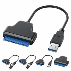 Cables & Connectors |  USB To SATA Adapter 20/50CM USB3.0 Cable SATA Converter for 2.5 Inch Laptop SSD Cables & Connectors Cables & Connectors