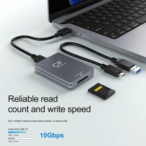 Card Reader & Graphics Cards |  CFexpress Type A Card Reader USB 3.2 10Gbps with USB C To USB C/USB A Cable Card Reader & Graphics Cards Card Reader & Graphics Cards