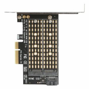 Expansion Card |  M.2 NVME to PCIE Adapter M+B Key SSD to PCI-E 3.0 X4 SATA Expansion Card Computer & Office Expansion Card