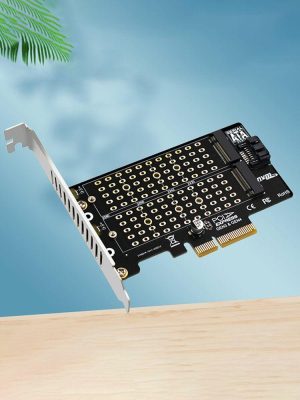 Expansion Card |  Mini Docking Expansion Card 32Gbps Expansion Card SATA Adapter for M.2 NVMe Computer & Office Expansion Card