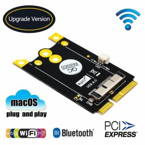 Expansion Card |  Mini PCI-E Adapter Module mPCI-e to 12+6 Pin WiFi WLAN Wireless Converter Computer & Office Expansion Card