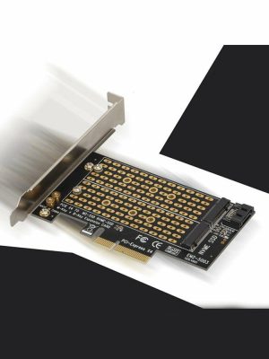 Expansion Card |  PCIe NVMe SATA M.2 to PCI-Express 3.0 X4 Adapter for B Key Key M2 SSD Computer & Office Expansion Card