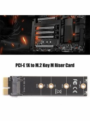 Expansion Card |  PCIE to M2 Adapter NVMe SSD M.2 PCIE X1 PM Key Hard Drive Reader Connectors Computer & Office Expansion Card