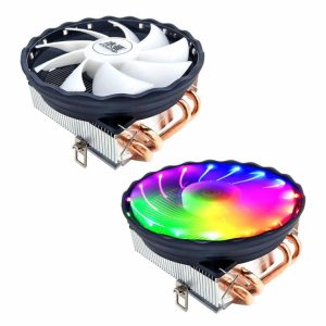 Fans & Cooling |  120mm CPU Cooler Radiator Fan 4 Heat Pipes PWM 3 Pin for Inte LGA Computer & Office Fans & Cooling