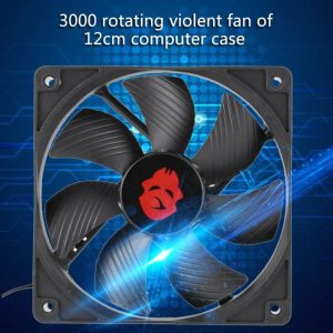 Fans & Cooling |  12cm 4 Pin High Speed Desktop Chassis Fan Large Air Volume PC Case Radiator Computer & Office Fans & Cooling