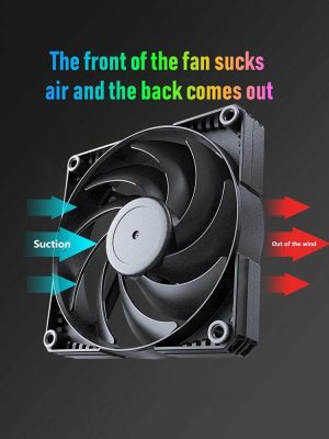 Fans & Cooling |  4Pin PWM PC Case Cooling Fan Hydraulic Bearing Radiator CPU Cooler Computer & Office Fans & Cooling