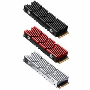 Fans & Cooling |  M.2 2280 SSD Cooler Radiator NVME Heat Cooler Radiator for PS5 Game Console Computer & Office Black/Red/Silver