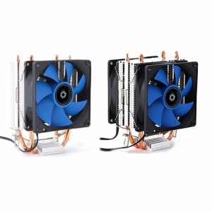 Fans & Cooling |  X200 CPU Cooler Radiator 2 Heatpipe 3Pin 2000RPM Cooling Fan for Intel 1155 Computer & Office Fans & Cooling