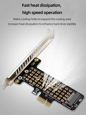 Internal Accessories |  M.2 NVME To PCIe4.0 X1 Converter Card for Key M.2 NVME SSD 2230/2242/2260/2280 Computer & Office Internal Accessories