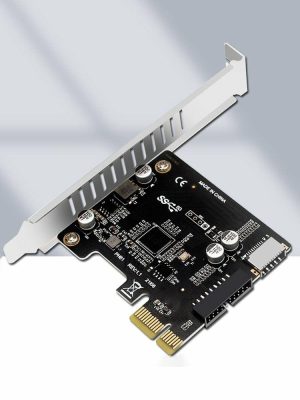 Internal Accessories |  PC PCI-E To USB 3.0 PCIE Expansion Controller Card 19PIN PCI Express Hub Adapter Computer & Office Internal Accessories