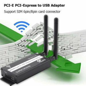 Internal Accessories |  PCI-E To USB Adapter Card Universal Mini Adapter USB Adapter for WWAN/LTE Module Computer & Office Internal Accessories