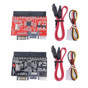 Internal Accessories |  SATA To IDE HDD Adapter JM20330 IDE To SATA Converter Card Serial To Parallel Computer & Office Internal Accessories