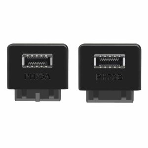 Internal Accessories |  USB3.0 19/20P To TYPE-E Adapter TYPE-C Insert Port Conversion Plug for Mainboard Computer & Office Black