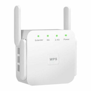 Networking |  1200M 2.4+5GHz Wireless Repeater 4 Antennas WiFi Signal Booster Extender UK Computer & Office Networking