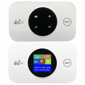 Networking |  150mbps 4G Mini LTE Router Portable Wifi Hotspot with Sim Card Slot for Travel Computer & Office Networking