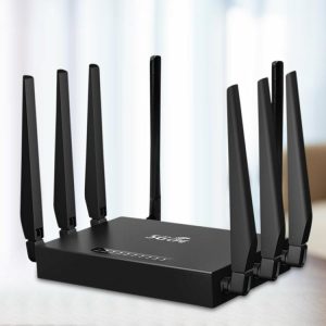 Networking |  5G CPE WIFI6 Router with SIM Card Solt Dual Band 2.4G+5.8G Wireless Router Computer & Office Black