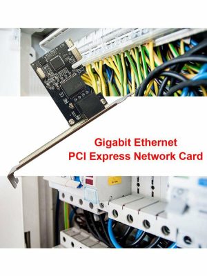 Networking |  Gigabit Ethernet PCI Express Network Card RJ45 LAN Adapter for Desktop PC Computer & Office Networking