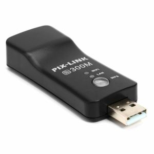 Networking |  USB TV WiFi Dongle Adapter 300Mbps Universal Wireless Receiver RJ45 WPS Computer & Office Networking