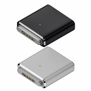 Notebook Accessories |  100W USB C To Magnetic 3 Fast Charging Adapter PD3.1 Type-C for MacBook Air/Pro Computer & Office Black/Silver