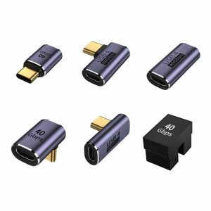 Notebook Accessories |  USB C To Type C Adapter 8K@120HZ USB4.0 40Gbps PD100W USB C Converter for Phone Computer & Office Notebook Accessories