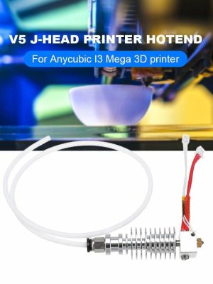 Office Electronics |  0.4mm Nozzle V5 J-head Printer Hotend with Hotend Heat Sink for Anycubic I3 Mega Computer & Office Office Electronics