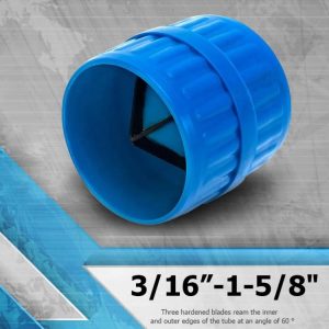 PC Power Supplies & Tools |  5-42mm Mini Metal Tube Pipe Deburring Tool Inner Outer Chamfering Reamer Computer & Office Blue