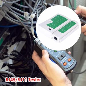 PC Power Supplies & Tools |  Professional Network Cable Tester RJ45 RJ11 LAN UTP Ethernet Line Detector Computer & Office PC Power Supplies & Tools