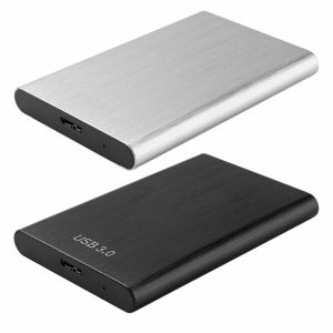 Storage |  2.5 Inch Hard Drive Enclosure USB 3.0 HDD Enclosure for 1TB Portable Hard Drive Computer & Office Silver/Black