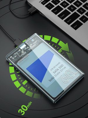 Storage |  2.5 Inch SATA Box HDD Enclosure Max 6TB USB 3.0 for 2.5inch 7/9.5mm SATA HDD SSD Computer & Office Storage