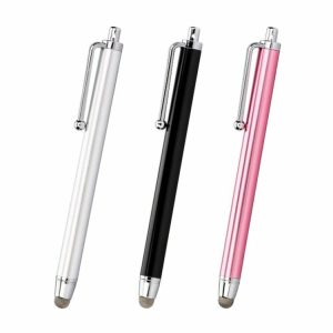 Tablets Accessories |  WK104B Capacitive Pen for Tablet Phone with Replaceable Fiber Tip Computer & Office Silver/Black